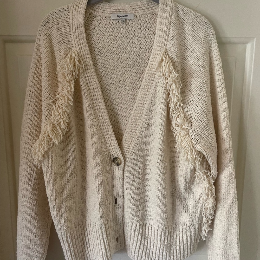 Madewell Fringe Cardigan